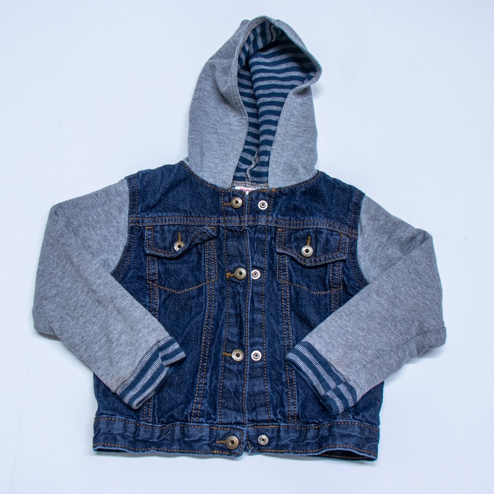 ➡️ NWOT - Little Boys Wrangler Blue Jean Jacket